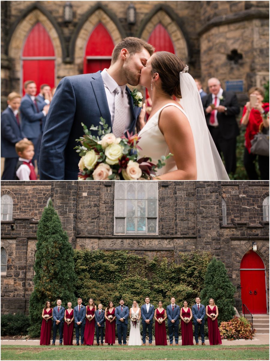 church of ascension pittsburgh wedding lindsey yeagley photo