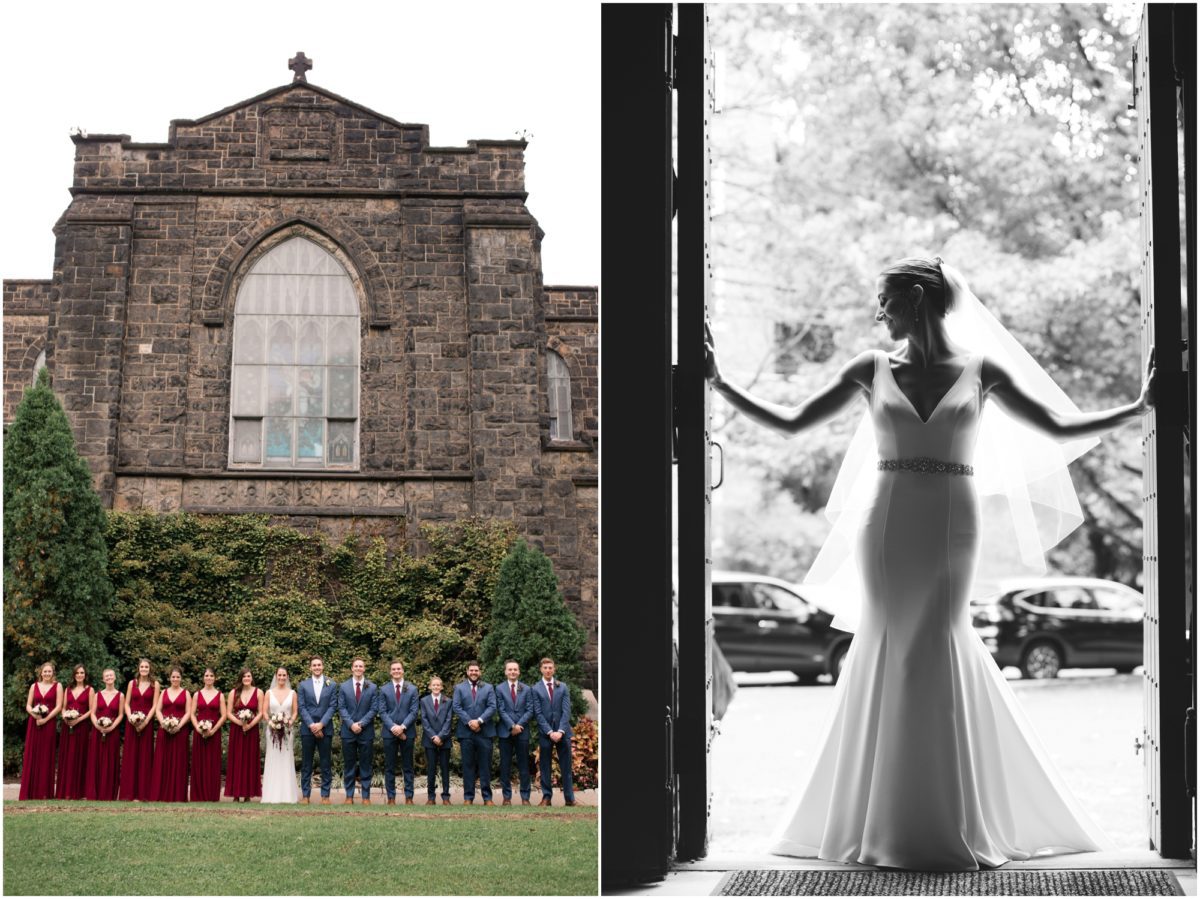 church of ascension pittsburgh wedding lindsey yeagley photo