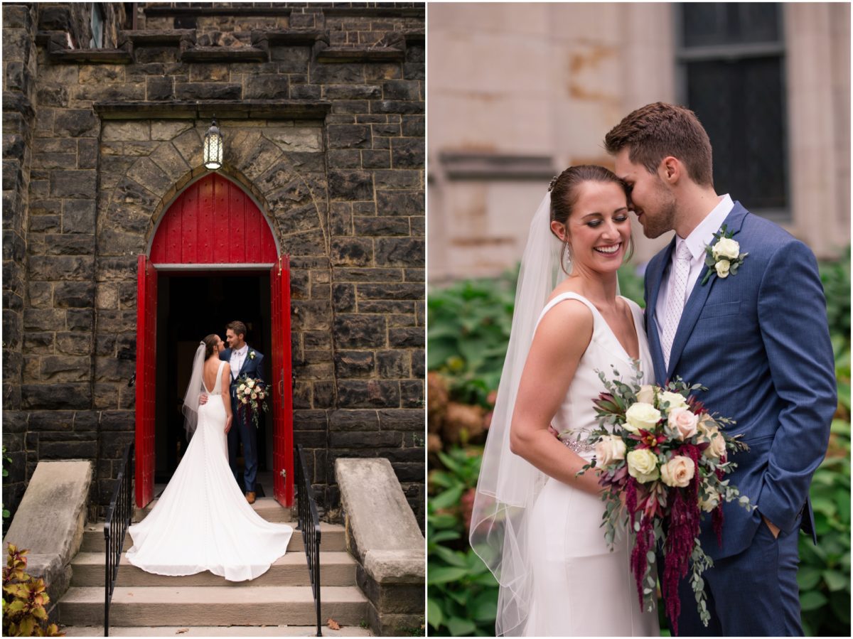 church of ascension pittsburgh wedding lindsey yeagley photo