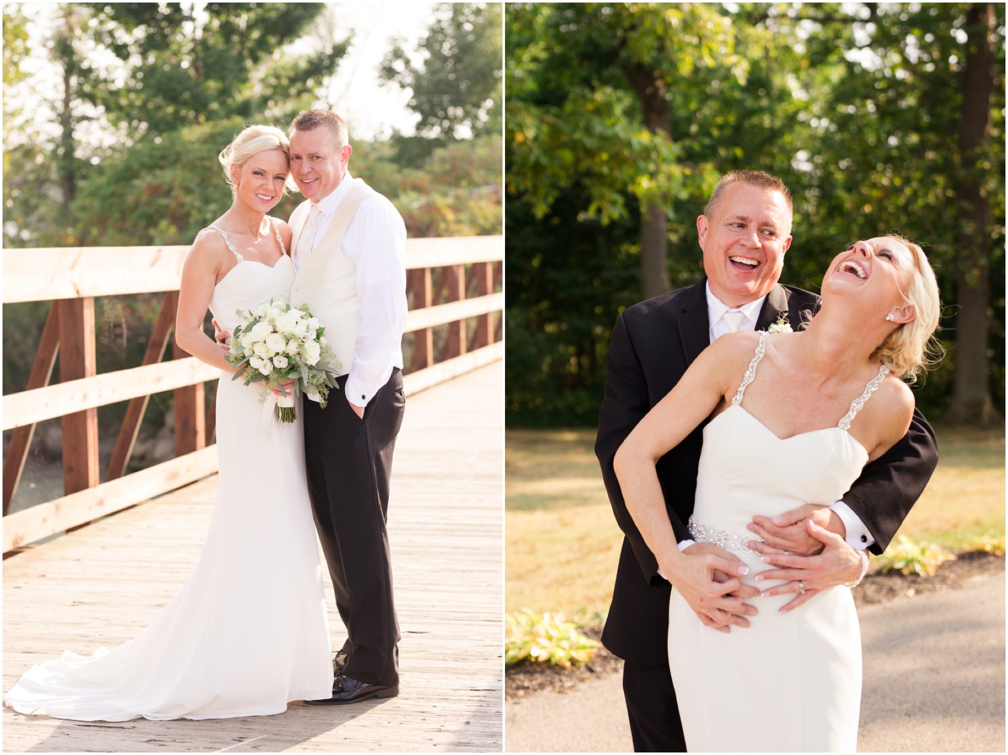 Bridal portraits at Geneva Lodge