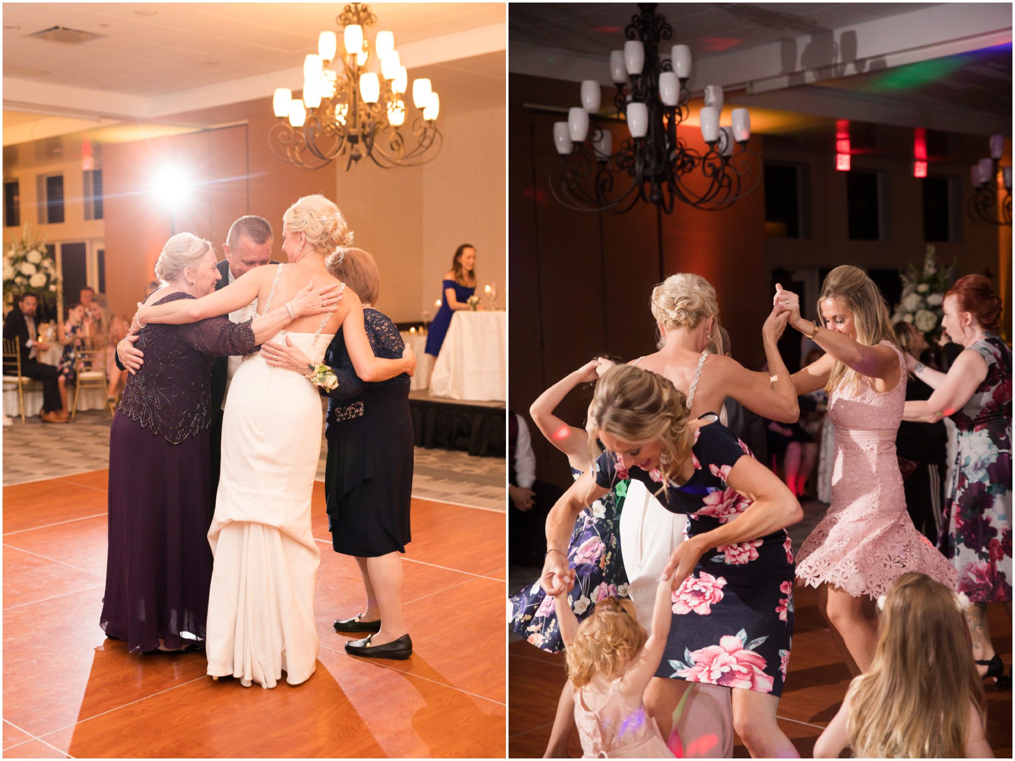 reception dancing at wedding