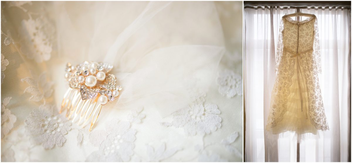 custom veil and hair piece