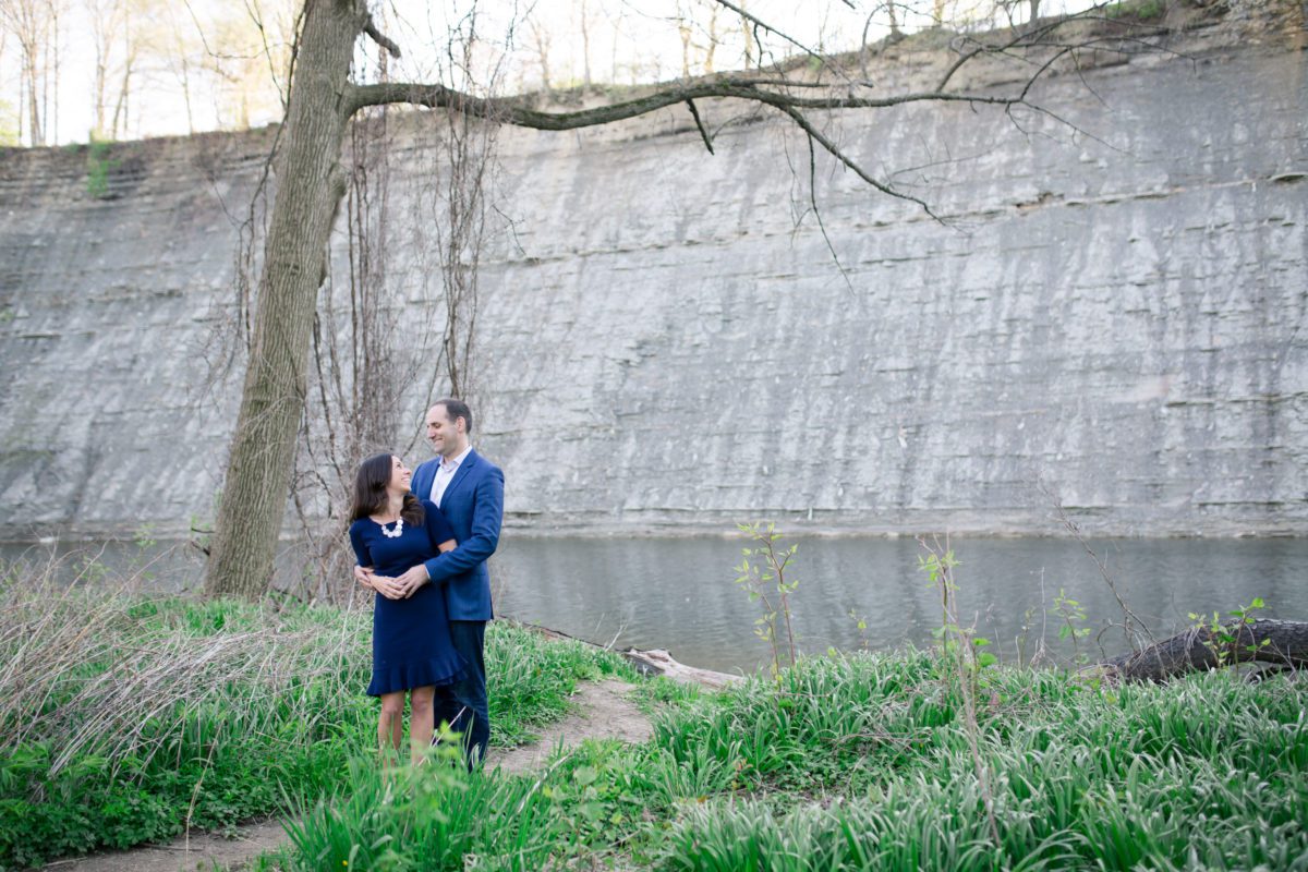 emerald necklace marina rocky river engagement photography