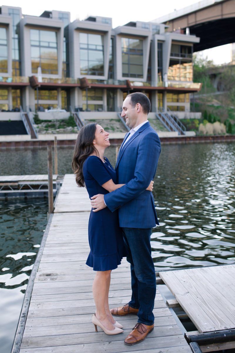 emerald necklace marina rocky river engagement photography