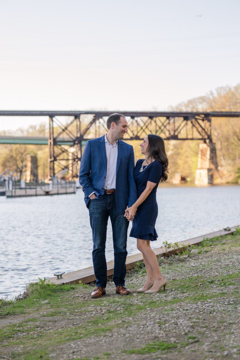 emerald necklace marina rocky river engagement photography
