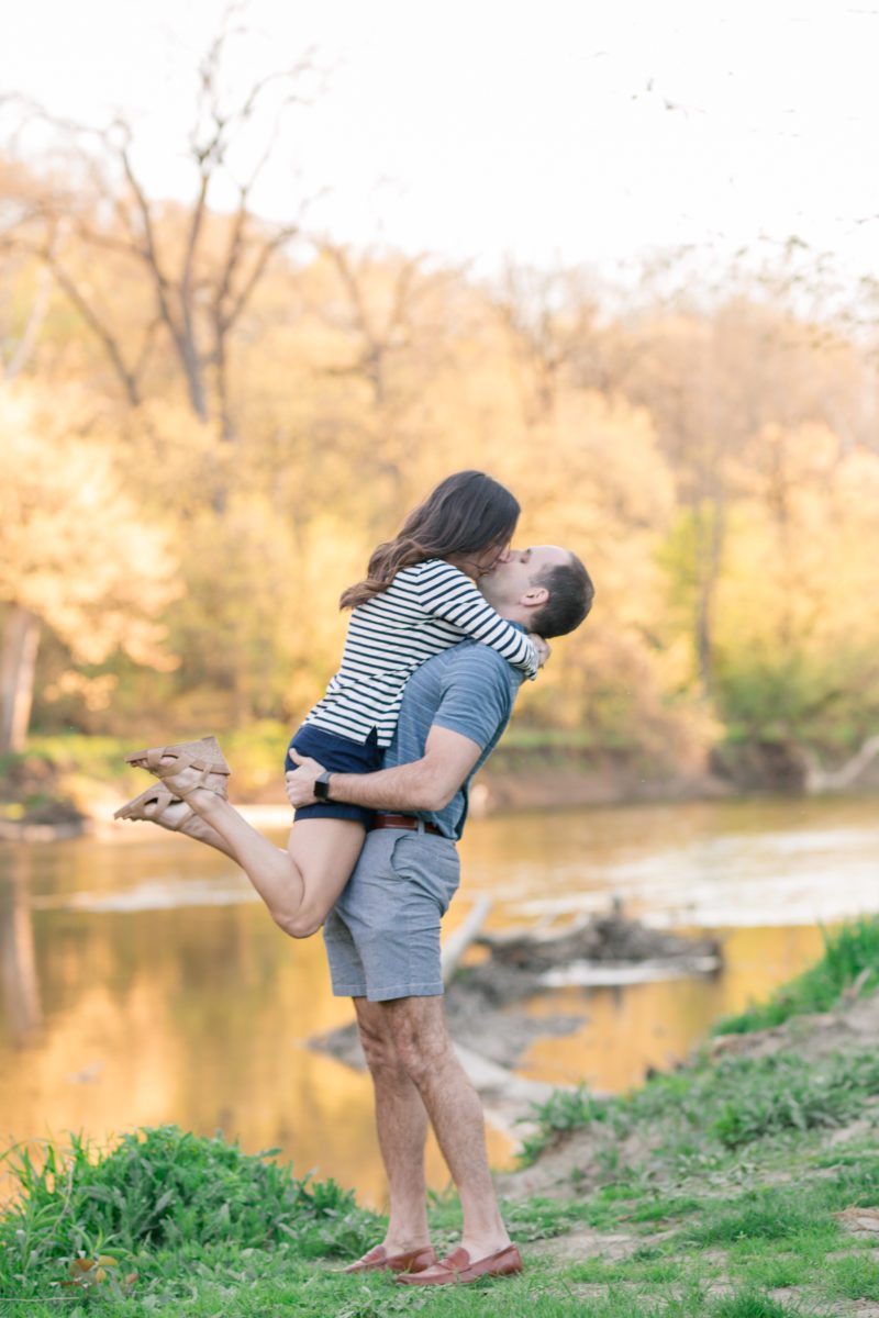 emerald necklace marina rocky river engagement photography