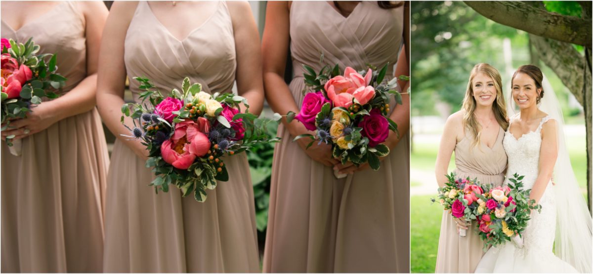 elegant june wedding at stambaugh auditorium ballroom by lindsey yeagley photo