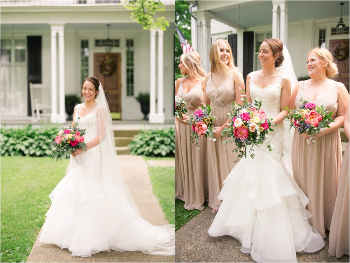 elegant june wedding at stambaugh auditorium ballroom by lindsey yeagley photo