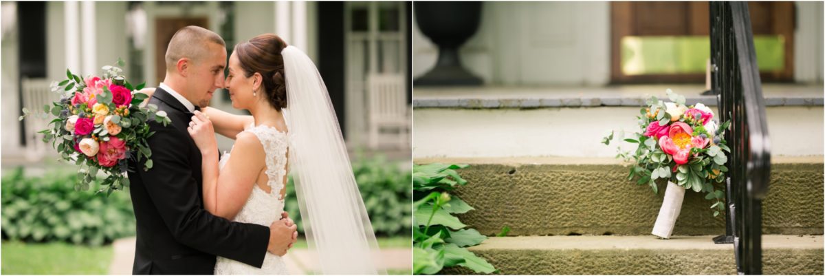 elegant june wedding at stambaugh auditorium ballroom by lindsey yeagley photo